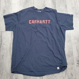 Navy And Red Carhartt Shirt 3xl